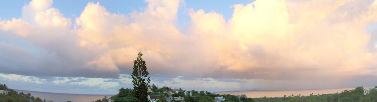 Panoramic view of Vieques